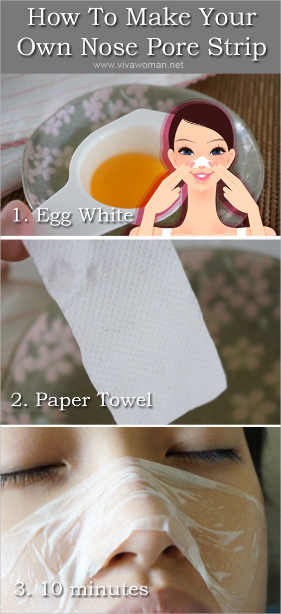 DIY Beauty How To Make Your Own Nose Pore Strip FITNESS SHORTCUT