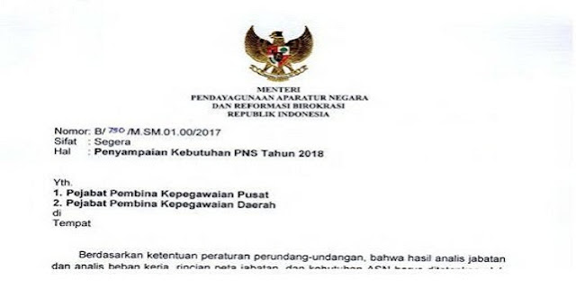 Pengangkatan CPNS 2018, Akhir Maret atau Agustus? ini Penjelsananya