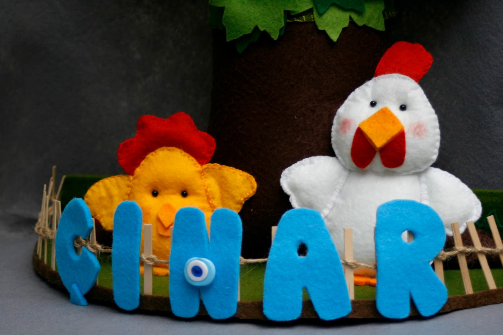 PEMBEBURUN KEÇE Çınar bebek için kocaman bir çınar ağacı