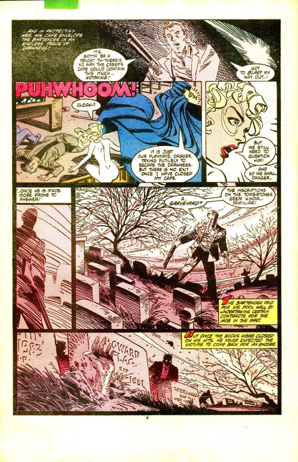 Read online Cloak and Dagger (1985) comic -  Issue #5 - 5