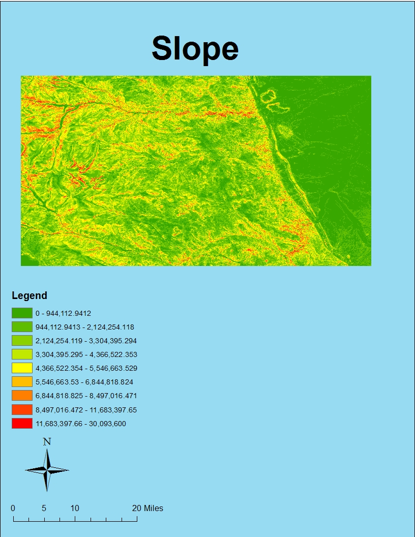Slope Map