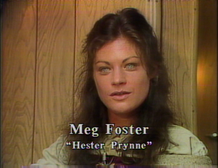 I have NOTHING against Meg Foster as a Person or an Actress. 