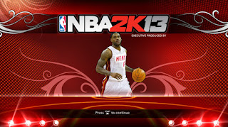 NBA 2K13 LeBron James Startup Screen Mod