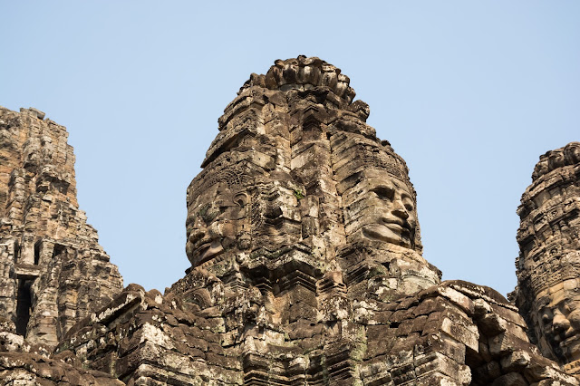 kambodža, siem reap, angkor, vat, wat, cestování, Asie, bayon, thom