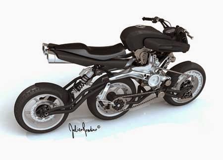 Gambar Motor Modif Moge 3 Roda Concept Koleksi Gambar 