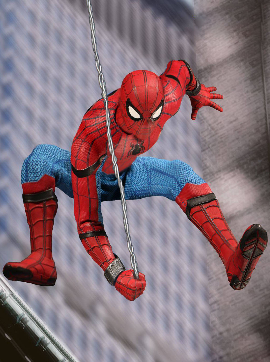 mezco spider man homecoming homemade suit