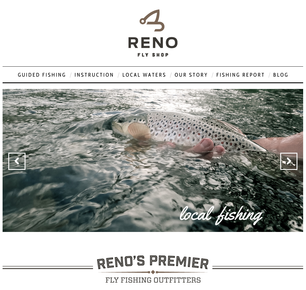 The Fly Syndicate Reno Fly Shop's New site is Live