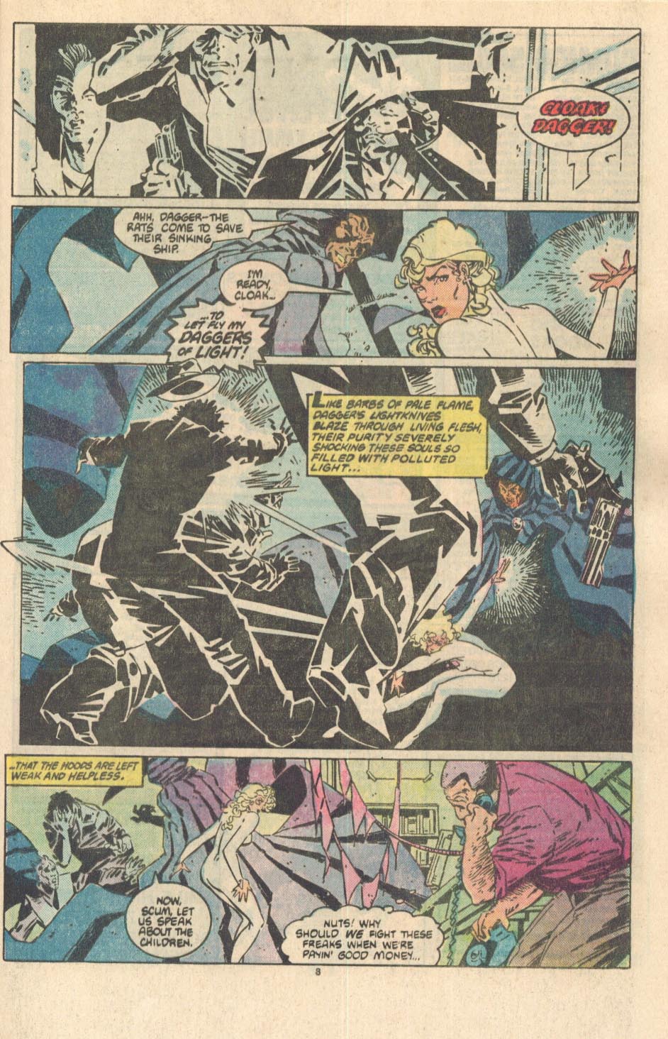 Read online Cloak and Dagger (1985) comic -  Issue #1 - 9