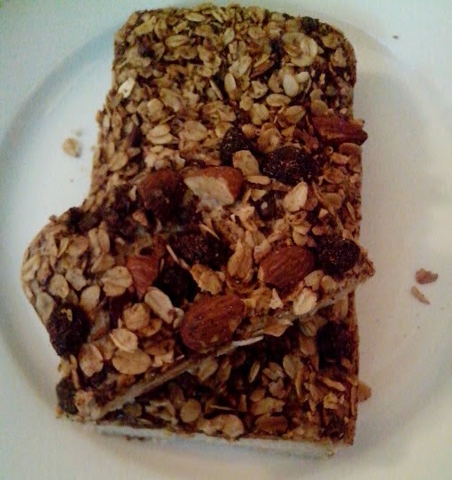 Simplemente Saludable Torta con granola y chocolate