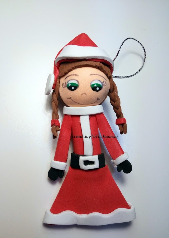 Fofuchita-castaña-mamá-noel-en-goma-eva
