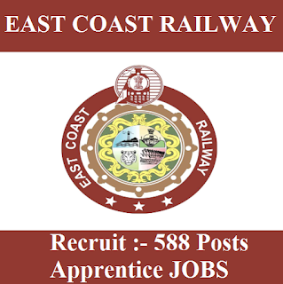 East Coast Railway Admit Card 2017 | 588 Posts Apprentices Jobs | Sarkari Naukri Railway Recruitment Cell, East Coast Railway, RRC, ECoR, East Coast Railway Admit Card, Admit Card, east coast railway logo