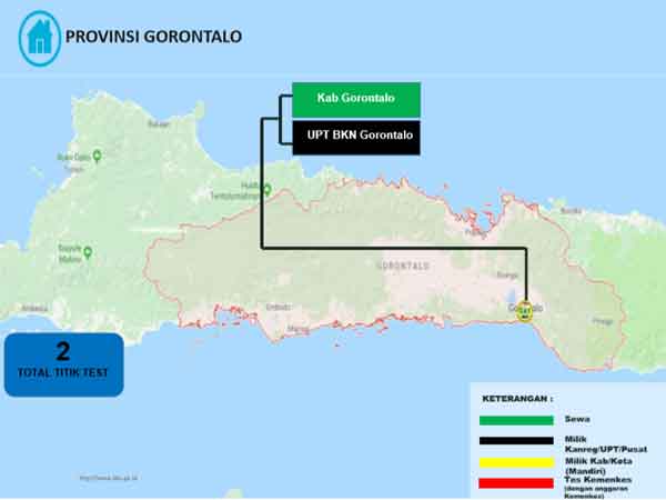Lokasi Tes Cat BKN Propinsi Gorontalo Lokasi Tes Cat BKN Propinsi Gorontalo