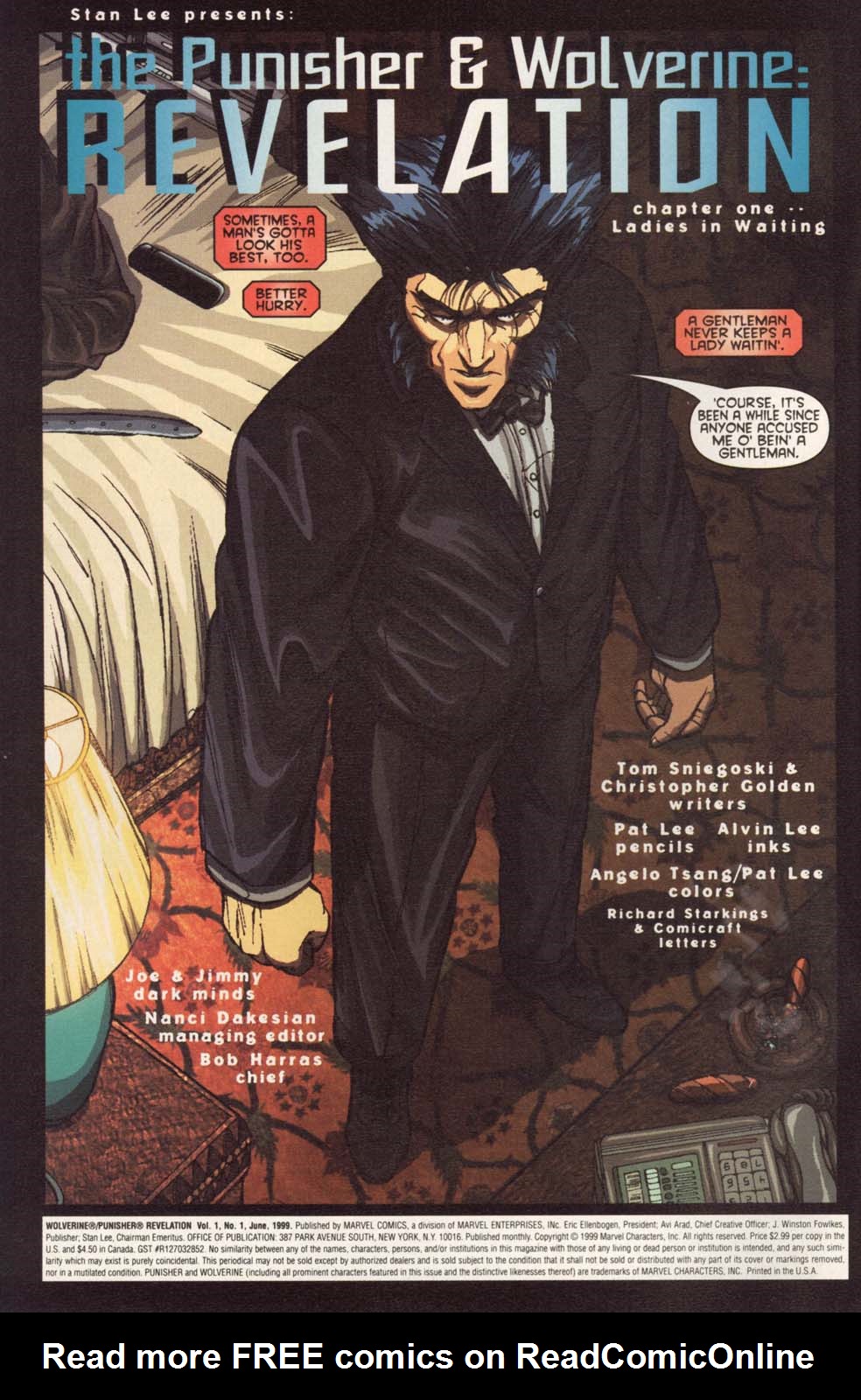 Read online Wolverine/Punisher: Revelation comic -  Issue #1 - 3