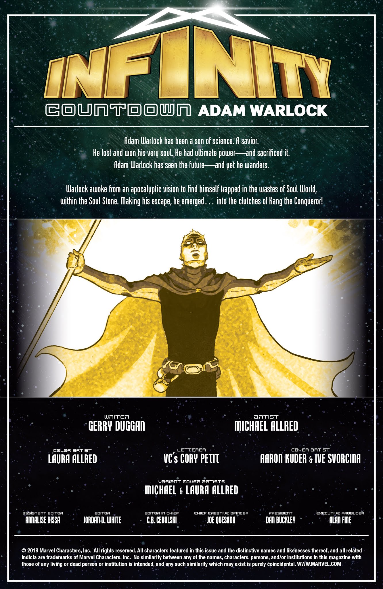 Read online Infinity Countdown: Adam Warlock comic -  Issue # Full - 2