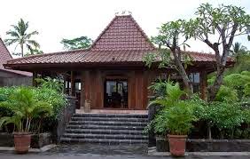 Rumah Adat Joglo Jawa Timur Indonesia Perumahan Gambar Desain