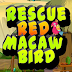 Knf Rescue Red Macaw Bird
