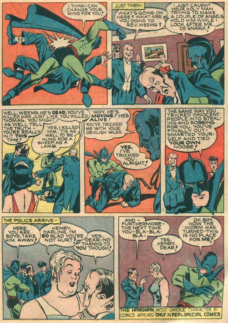 Read online Pep Comics comic -  Issue #26 - 27