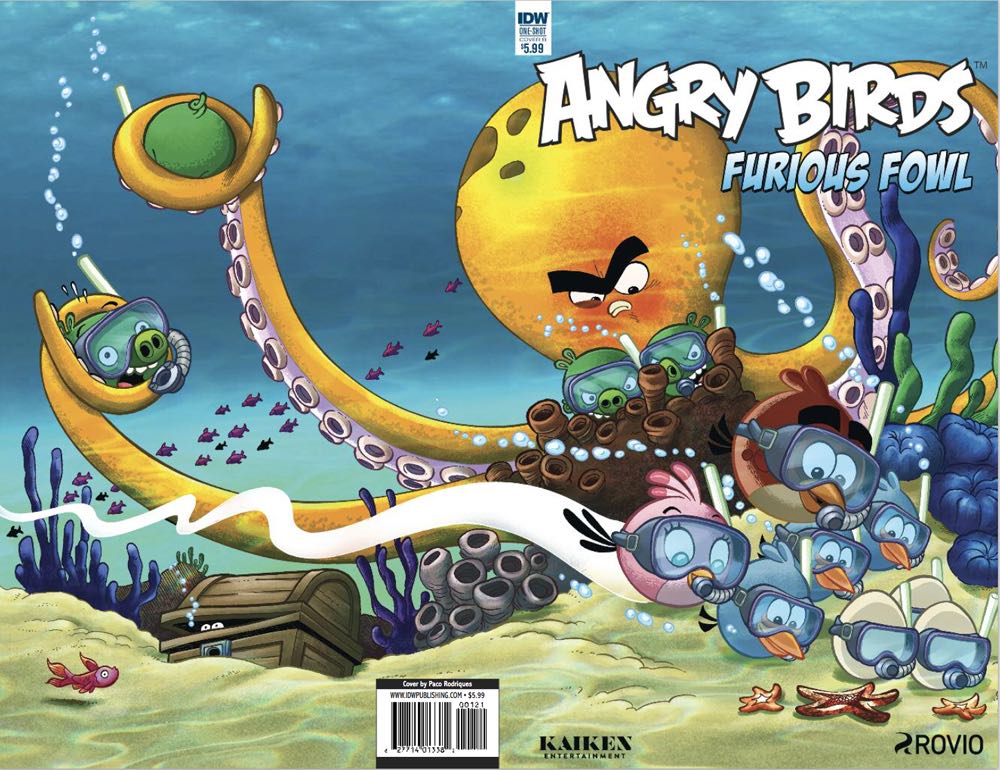 Read online Angry Birds Comics Quarterly comic -  Issue # Issue Furious Fowl - 45