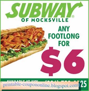 Free Printable Subway Coupons Free Printable Subway Coupons