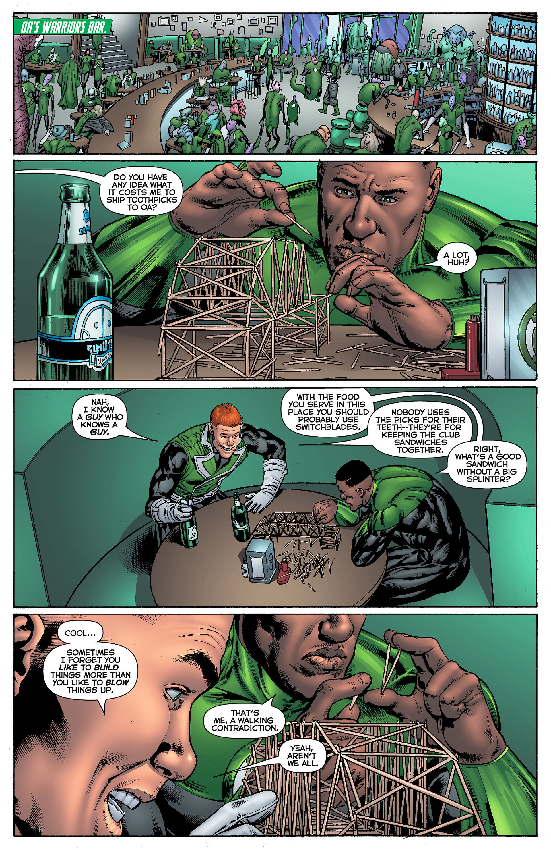Read online Green Lantern Corps (2011) comic -  Issue #8 - 16