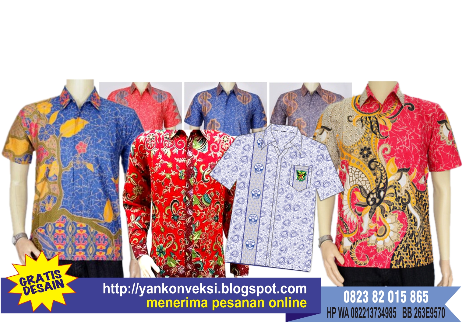 BAJU BATIK SEKOLAH DAN INSTANSI  PESAN DI SINI