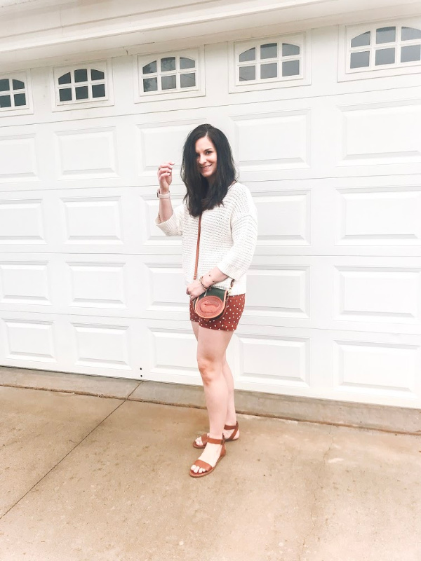 style on a budget, vintage dooney and bourke, madewell shorts, what to buy for spring, spring outfit ideas, style on a budget, north carolina blogger 
