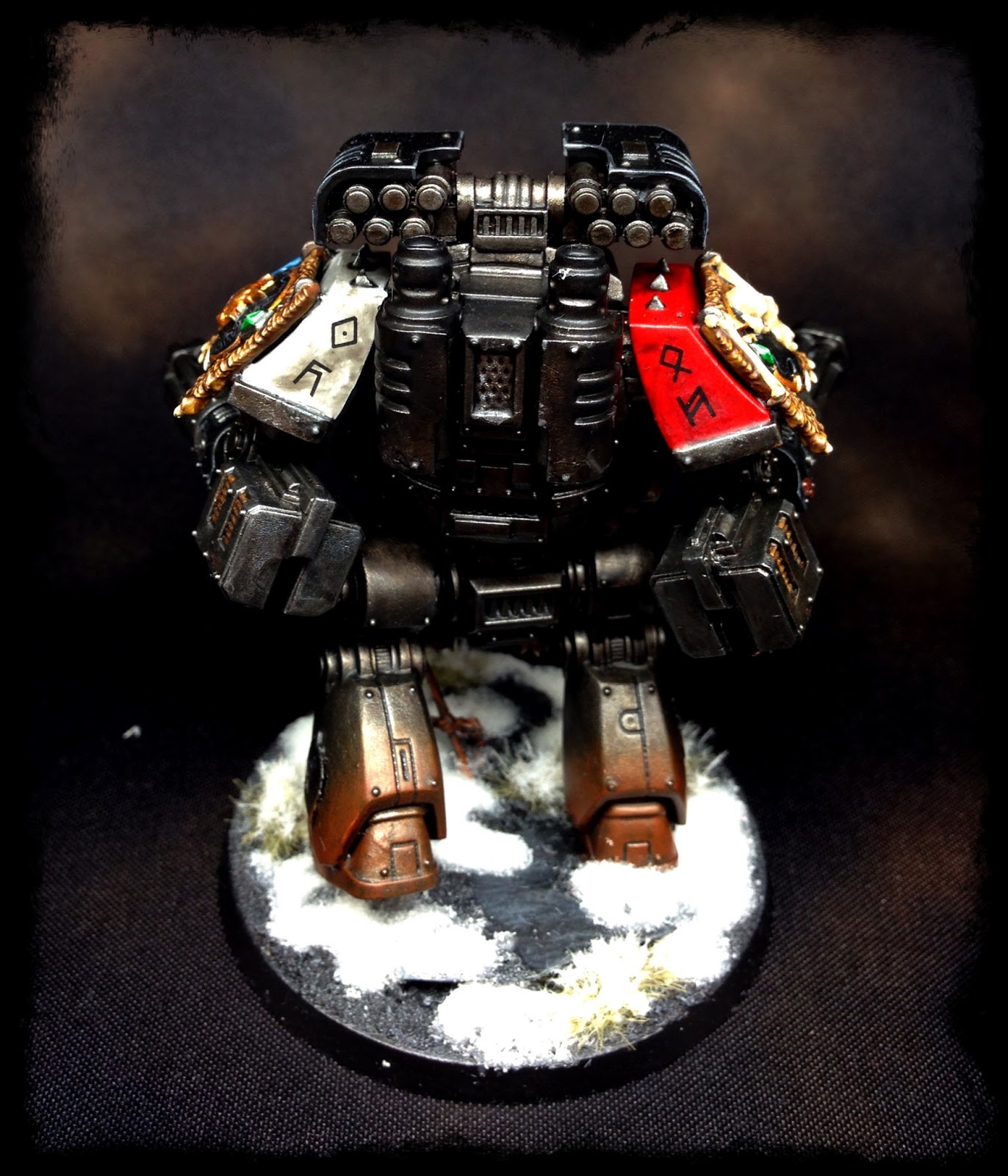 Objective Secured Space Wolves Contemptor Dreadnought from the BC