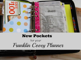 pockets for the Franklin Covey planner