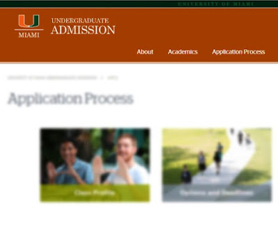 University of Miami Undergraduate Scholarship University of Miami Undergraduate Scholarship
