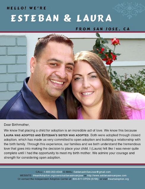 Thank you letter to adoptive parents from birth mother picture