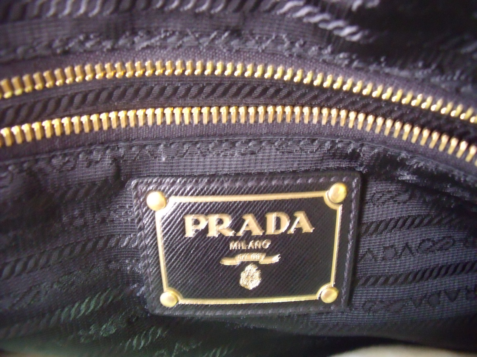 Bursting Cupboard: Prada black shoulder bag (with long strap) - S$ 799 ...