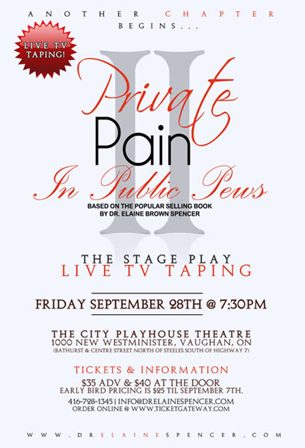 C.A. Confidential Private Pain in Public Pews 2 Live Recording The