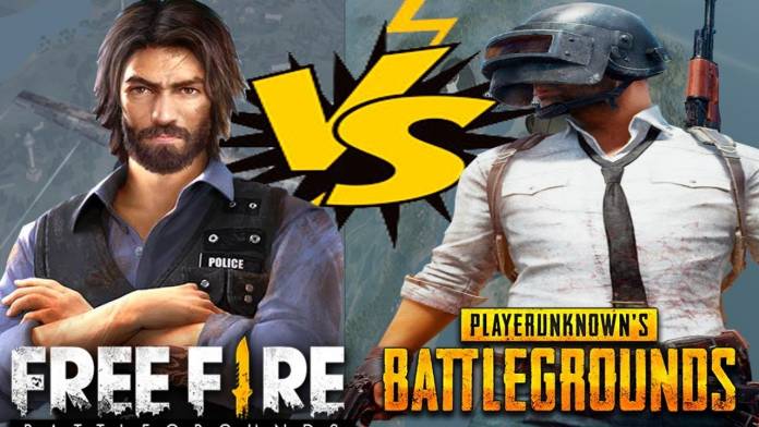 Free Fire Vs Pubg Mobile Siapa Game Battle Royale Terbaik