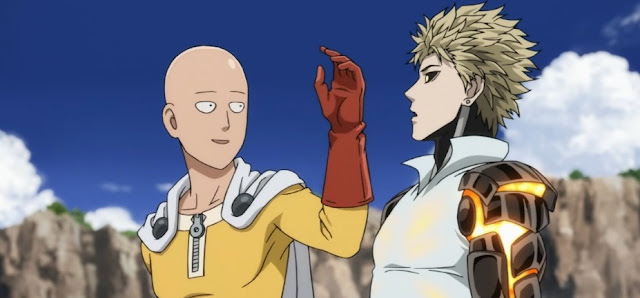 Saitama e Genos