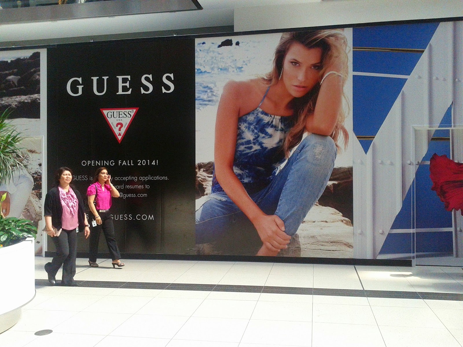 Toronto things: Guess opening in Eaton Centre, hiring too