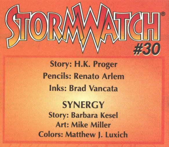 Read online Stormwatch (1993) comic -  Issue #30 - 22