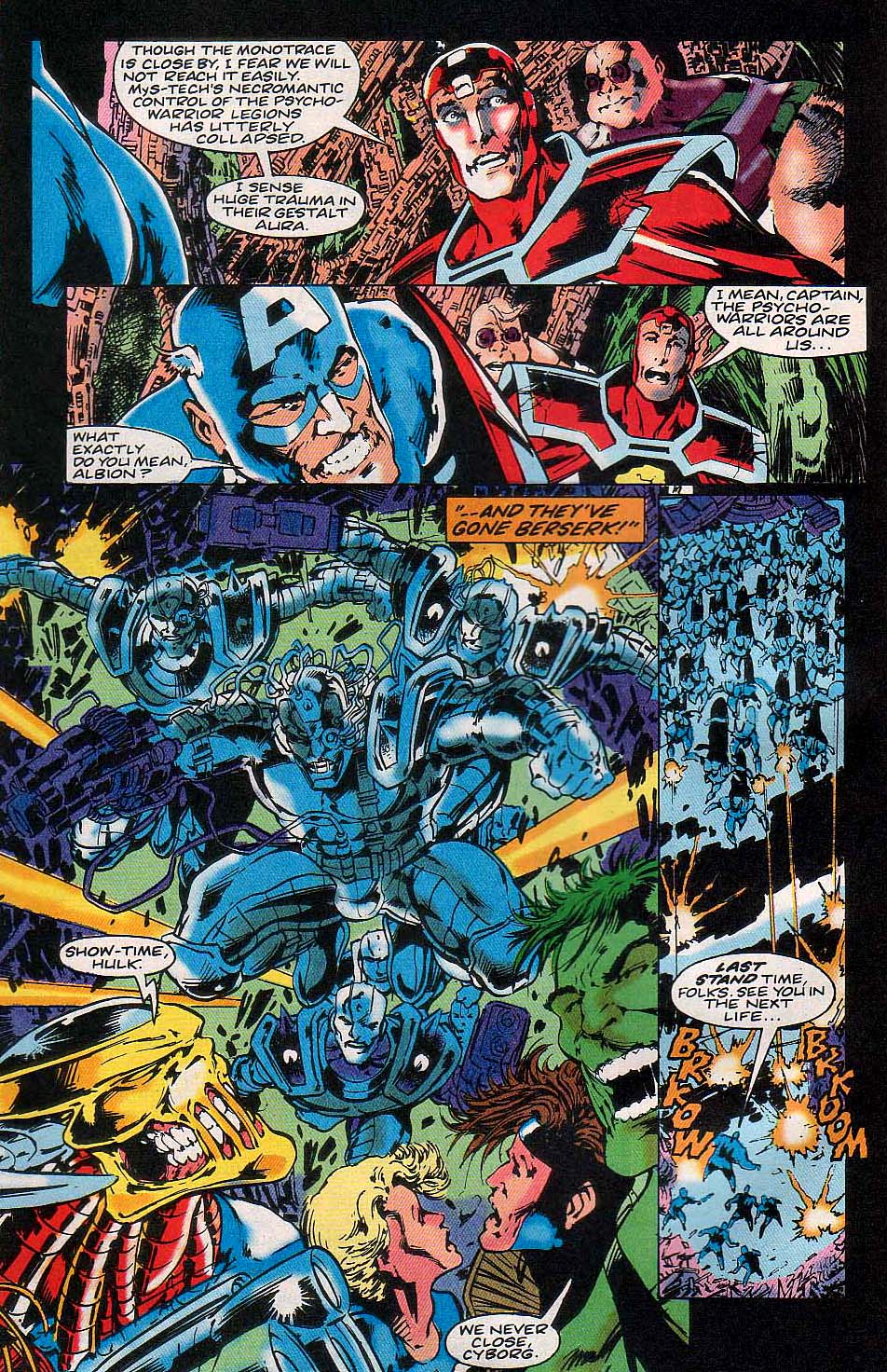 Read online Mys-Tech Wars comic -  Issue #4 - 5