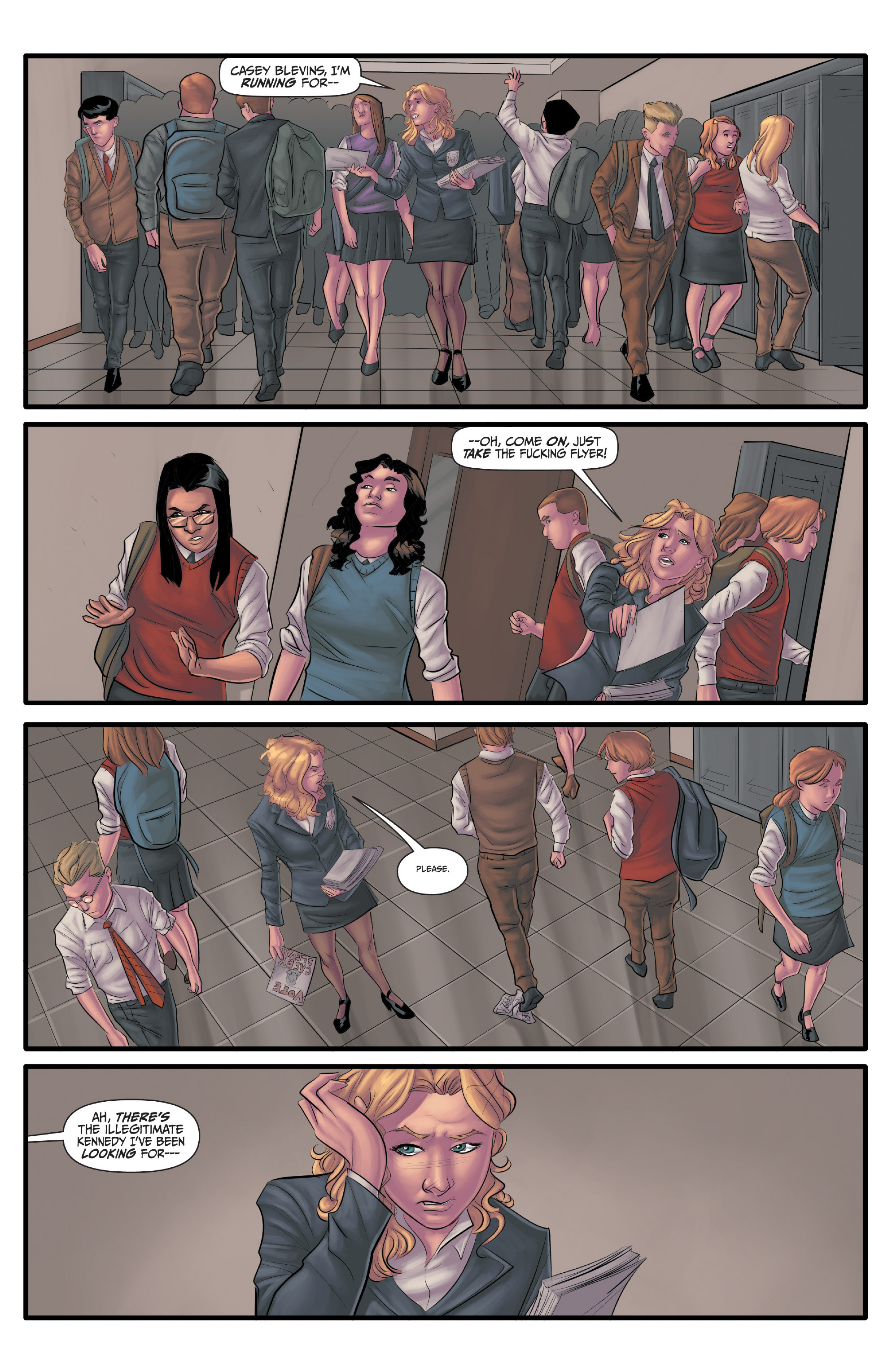 Read online Morning Glories comic -  Issue #43 - 28