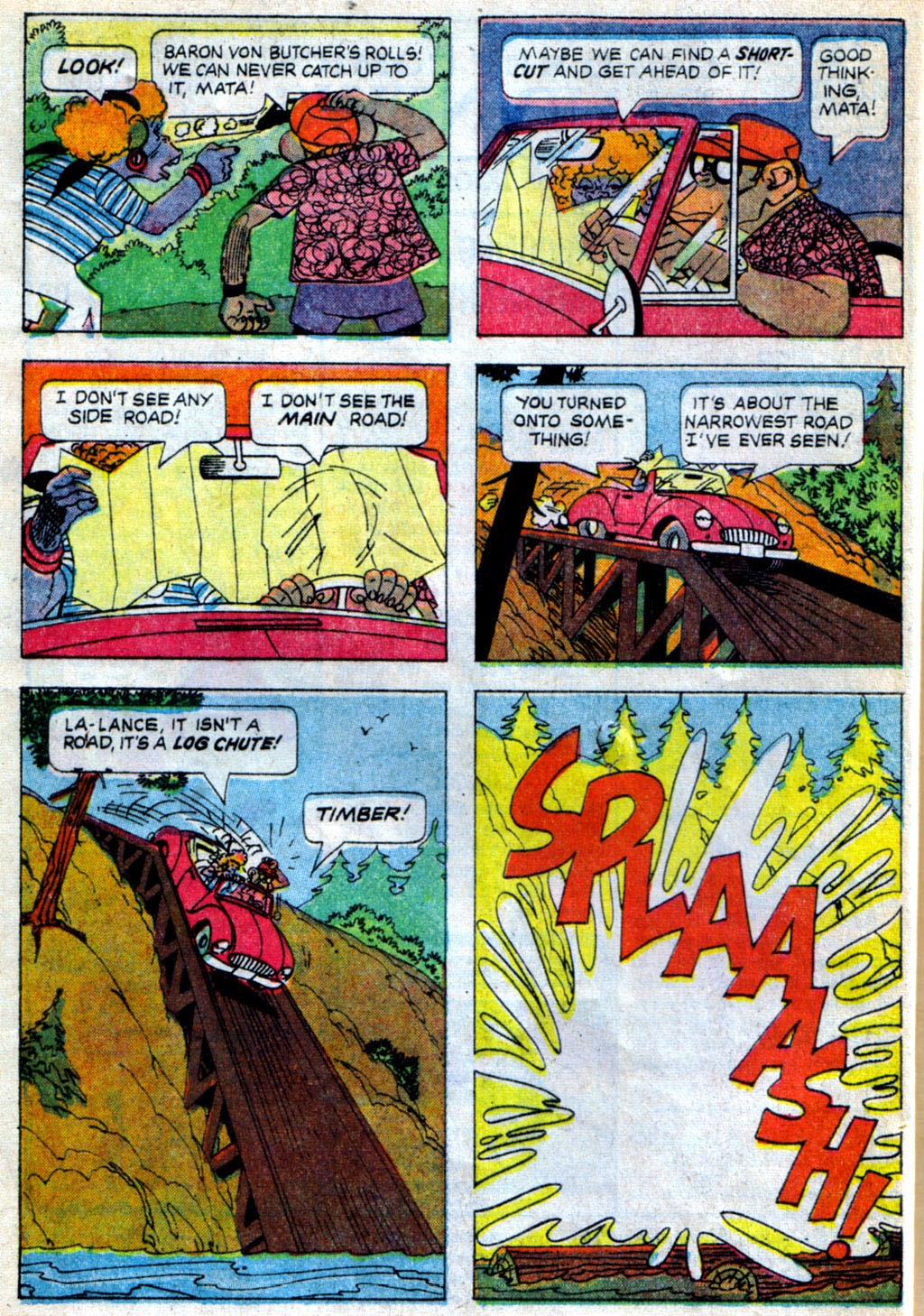 Read online Lancelot Link Secret Chimp comic -  Issue #1 - 7