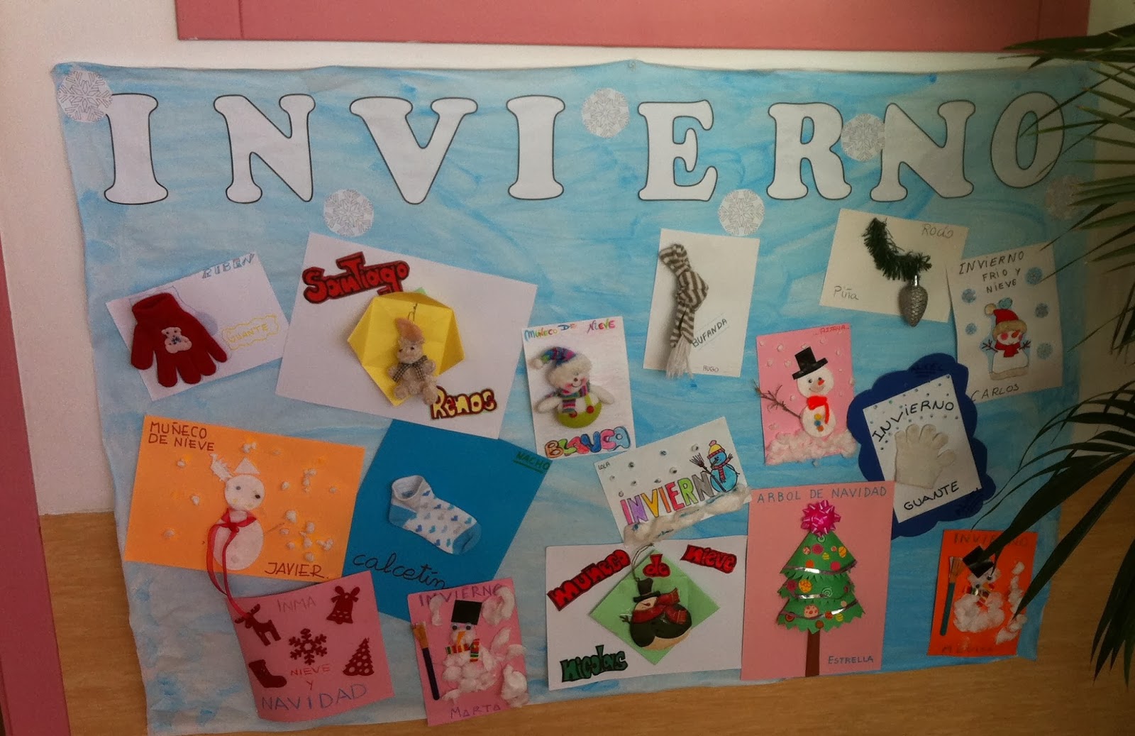 Murales de invierno Escuela Infantil Altorreal