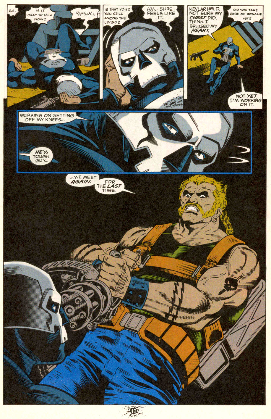 Read online The Punisher (1987) comic - Issue #100 - The Cage - 42