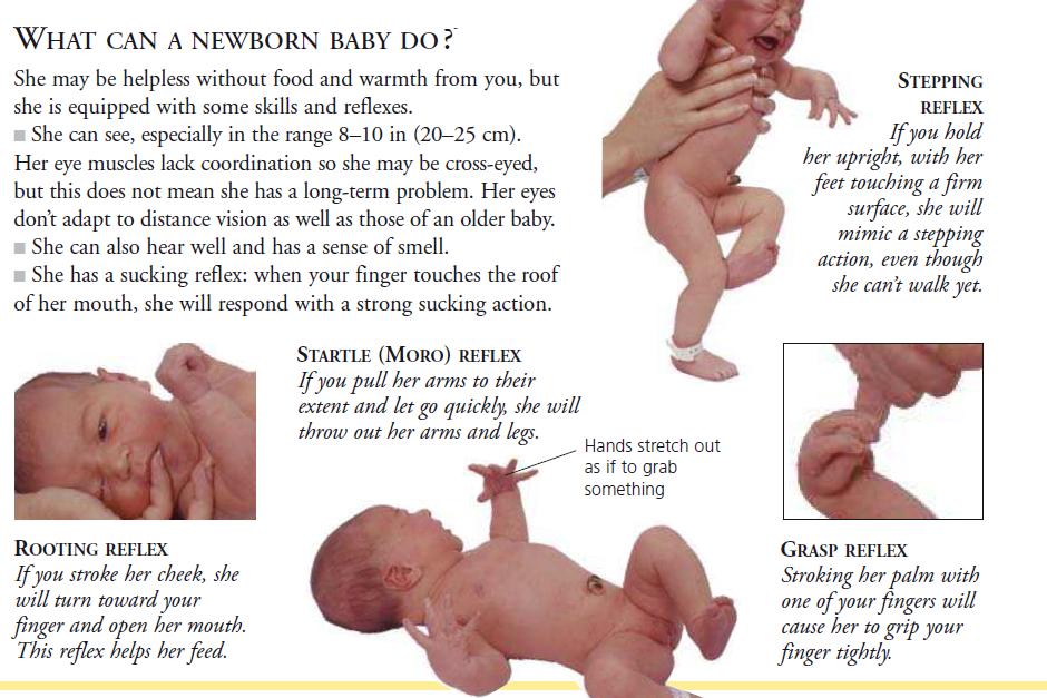 WHAT CAN a NEWBORN BABY DO Parents and Child health care