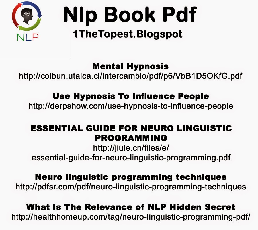 Programming seduction for neuro linguistic techniques neuro