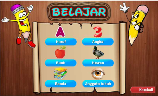 Sourcecode Aplikasi Pembelajaran Bahasa Inggris Berbasis Android Untuk Anak Usia 4 Sampai 6 Tahun Bagas31 Temp
