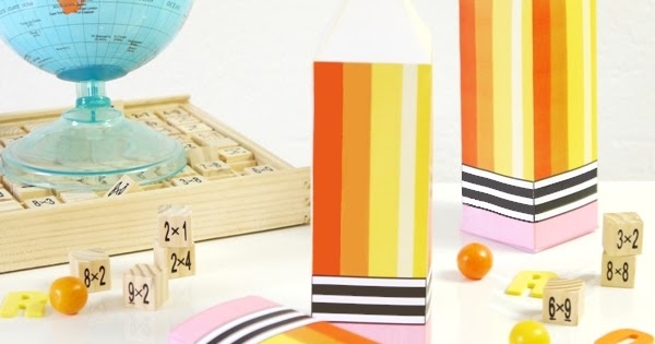 Printable Pencil Box Template