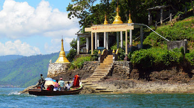 Cruise to Kawthaung and the temple island