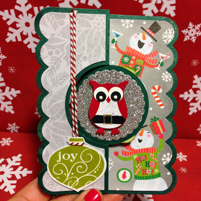 Stampin-up-christmas-card-ornament-santa-owl-snowman-sparkles