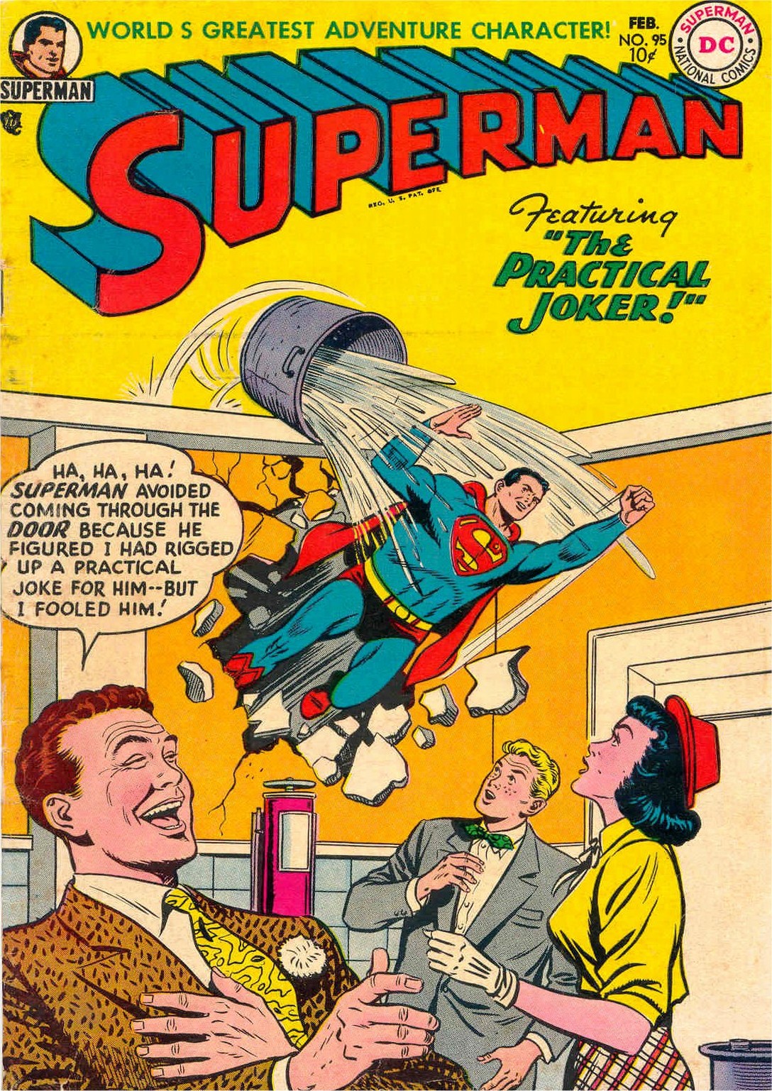 Read online Superman (1939) comic -  Issue #95 - 1