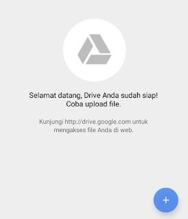 cara menyimpan file di google drive android