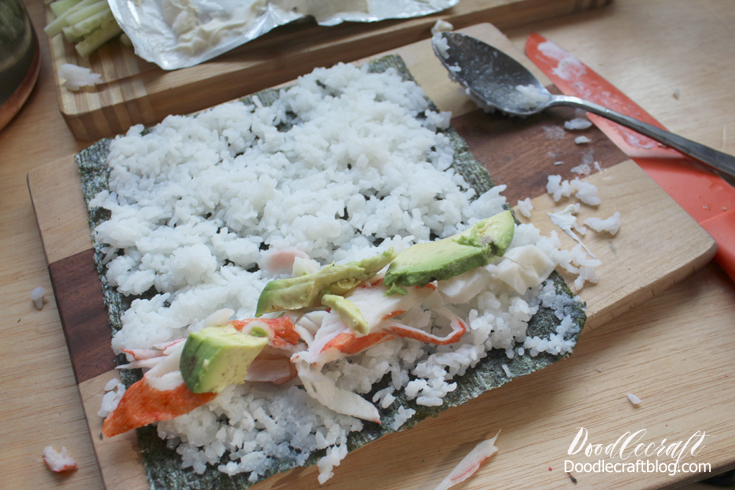 How to Make California Sushi Rolls!